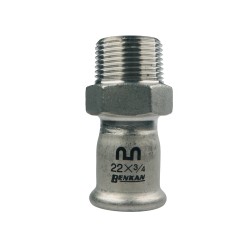 Benkan Straight Adaptor with BSP tapered thread (Male) Benkan Straight Adaptor with BSP tapered thread (Male)